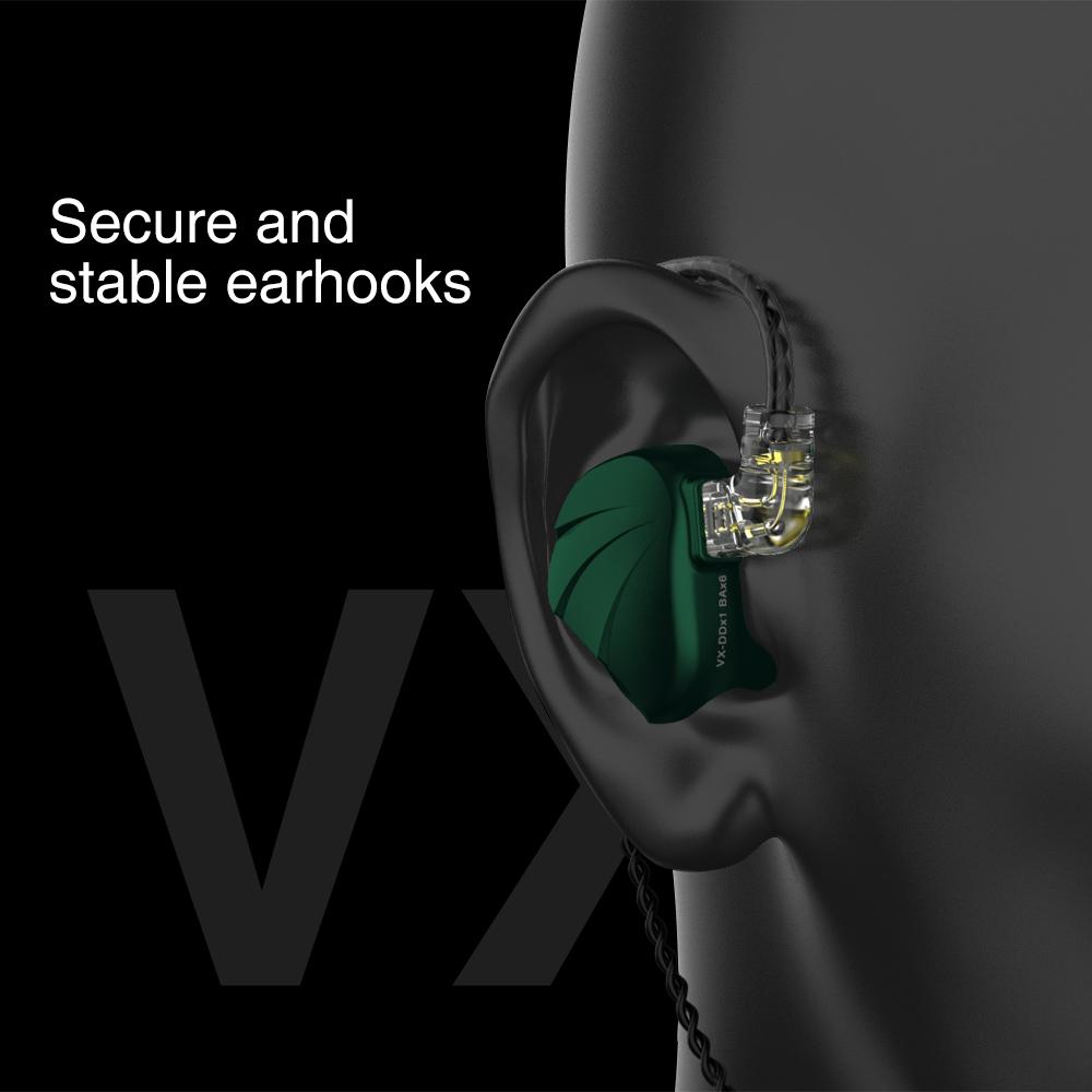 Hybrid Metal Earphone IEM HIFI DJ Monitor Running Sport-Veeddydropshipping