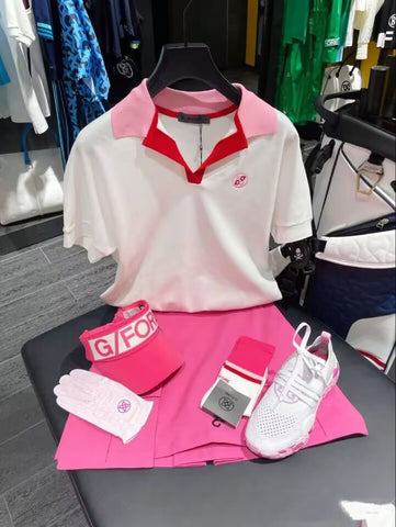 2023 Golf New Ladies Summer Short Sleeve Top Shirt-OS00706-Veeddydropshipping