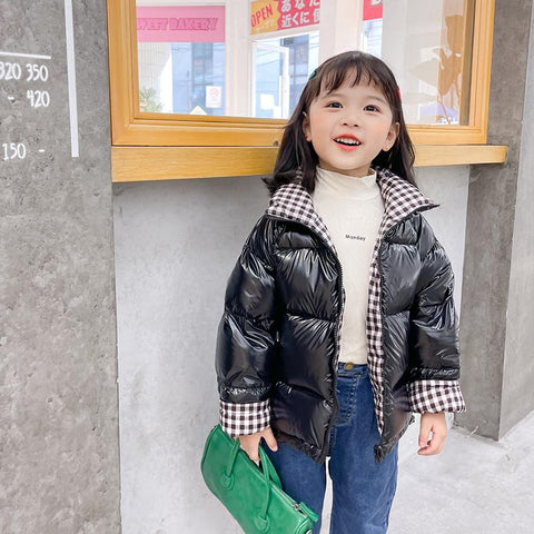 Kids Warm Down Coat Children Wash-free Thickened Outwear-Veeddydropshipping