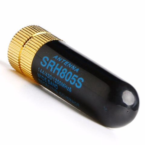 Dual Band Antenna UHF+VHF SRH805S SMA Female Antenna -CE00858-Veeddydropshipping