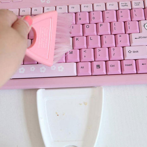 Plastic Mini Broom Dustpan Keyboard Brush Set-HA01107-Veeddydropshipping