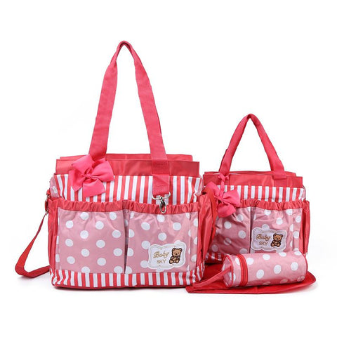 4Pcs/Lot Baby Tote Bag For Mothers Nappy Maternity Packages Outdoor-TB00255-Veeddydropshipping