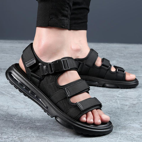 Sandals Breathable Men Leather Shoes Luxury Sandals-BS01528-Veeddydropshipping