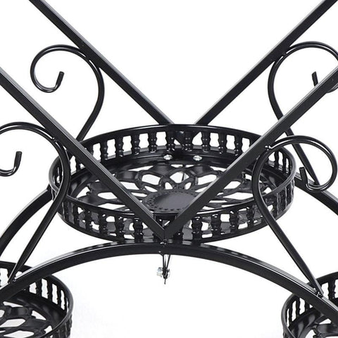 Heart Shaped Plant Stand Metal Holder Shelf-HA01737-Veeddydropshipping