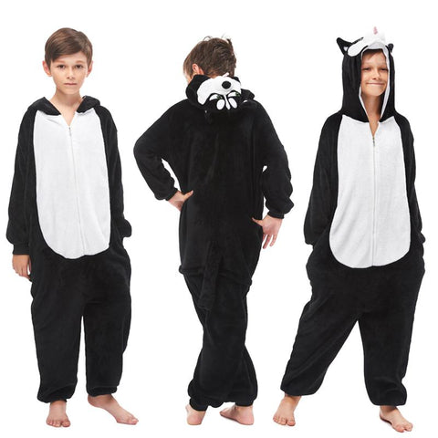 Animal Wolf Lion Licorne Onesie Kids Costume Jumpsuit Kigurumi-TB01058-Veeddydropshipping