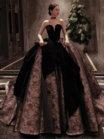 Prom Dresses A-line Sleeveless Off Shoulder-WF01668-Veeddydropshipping