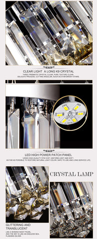 Modern Crystal LED Ceiling lights-TI00270-Veeddydropshipping