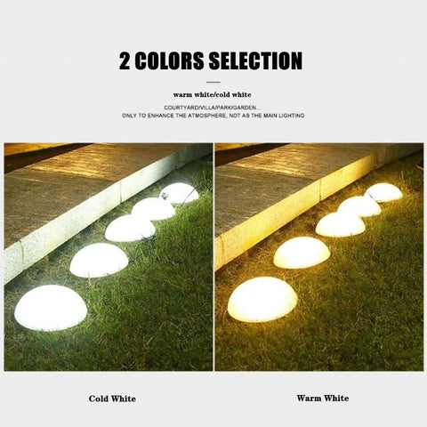Ball Shaped Solar Ground Light Garden Lawn Lamp 5 LEDs Outdoor Waterproof-TI00801-Veeddydropshipping