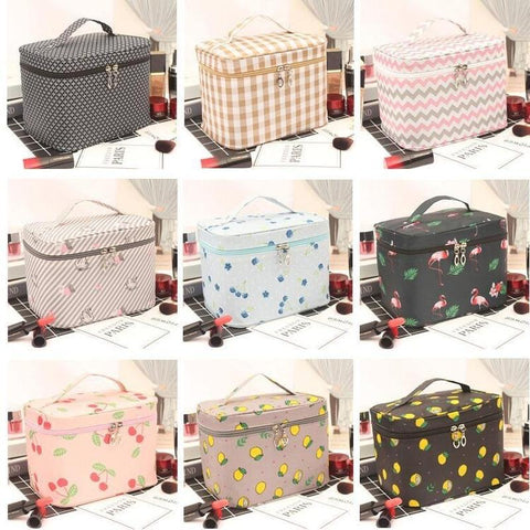 Bag High Capacity Toiletries Organizer Storage Cosmetic Cases-BS00536-Veeddydropshipping