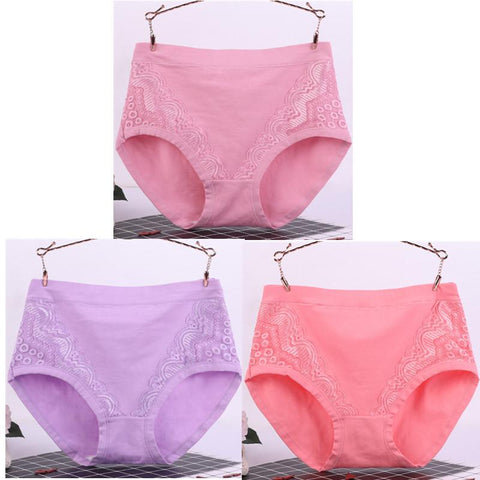 Sexy Lace Big Size Women Underwear-WF00739-Veeddydropshipping