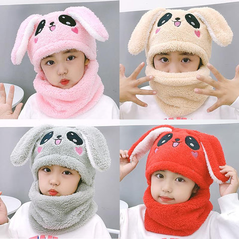 Hats And Neck Gaiter Set Rabbit Hat-Veeddydropshipping