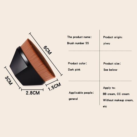 magic foundation brush petal seamless makeup-BH00737-Veeddydropshipping