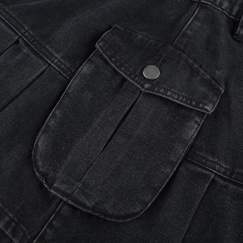 Women Korea Vintage Pleated High Waisted Skirts-WF00389-Veeddydropshipping