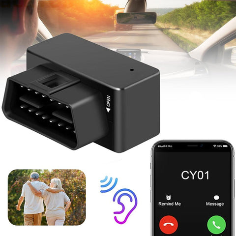 OBD II GPS Tracker Car Mini Plug Play GSM 16 Pin OBD2 Tracking-AM00729-Veeddydropshipping