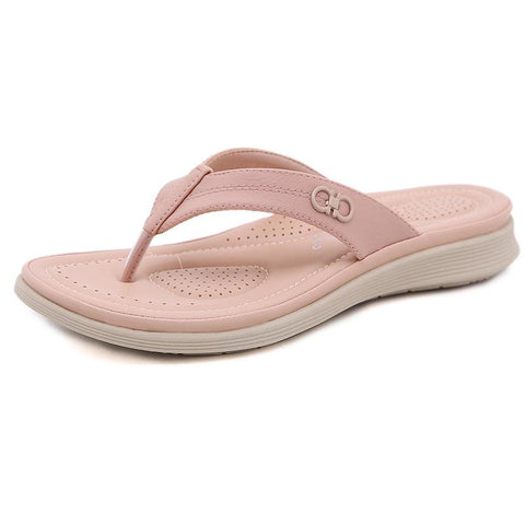 Fashion Summer Slippers Sweet Beach Sandals Platform Beach-BS01256-Veeddydropshipping
