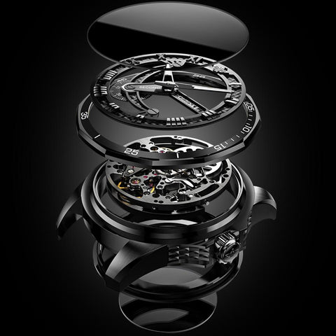 Mechanical Male Watches Luxury Sapphire Crystal Waterproof Clock-JW00868-Veeddydropshipping