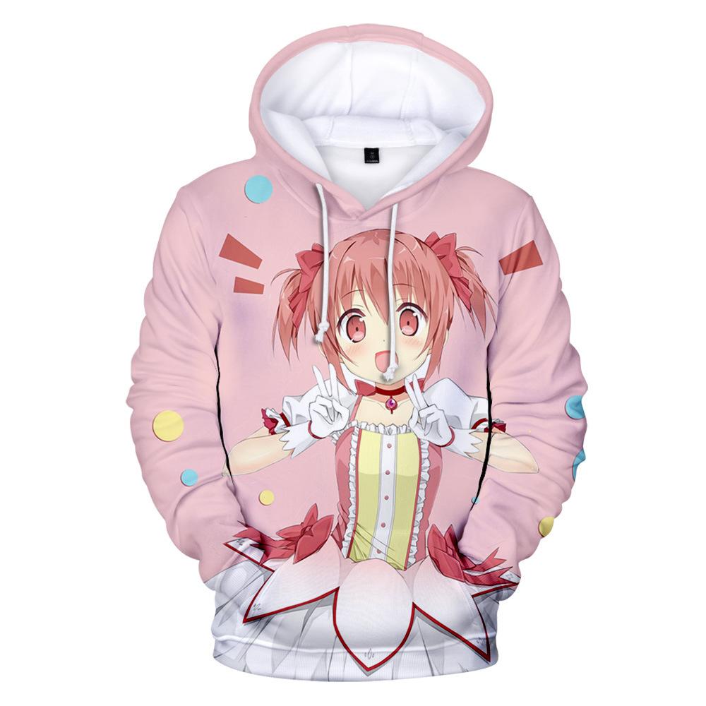 Kaname Madoka 3D Printed Fashion Pullover Hoodie-Veeddydropshipping