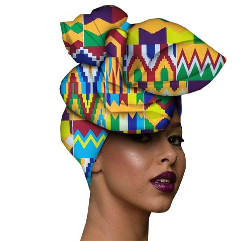 African Headscarf Women Head Wrap-WF01525-Veeddydropshipping