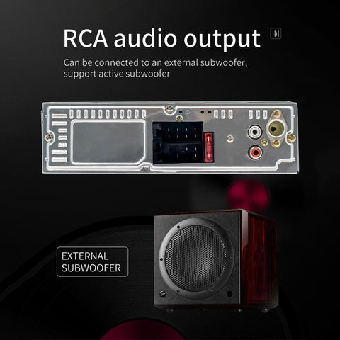 M11 Car Radio Stereo Multimedia Player With FM Bluetooth Receiver Voice-AM00658-Veeddydropshipping