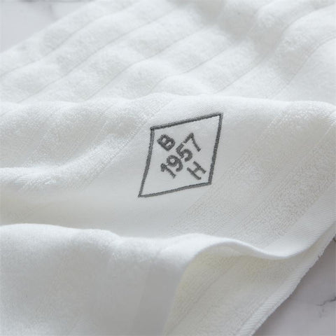 Face Towel Long-Staple Cotton Bath Towel Set-HA00556-Veeddydropshipping