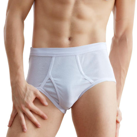Underwear Mens Underpants 100% Cotton Comfortable Breathable-MF01689-Veeddydropshipping