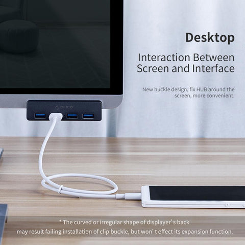 Clip-type Adapter Aluminum USB Multi Splitter-CO00057-Veeddydropshipping