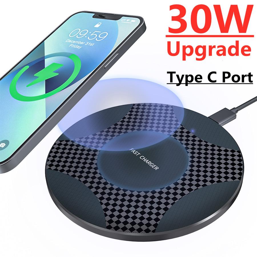 30W  Wireless Charger Pad For iPhone 13 12-PA01106-Veeddydropshipping
