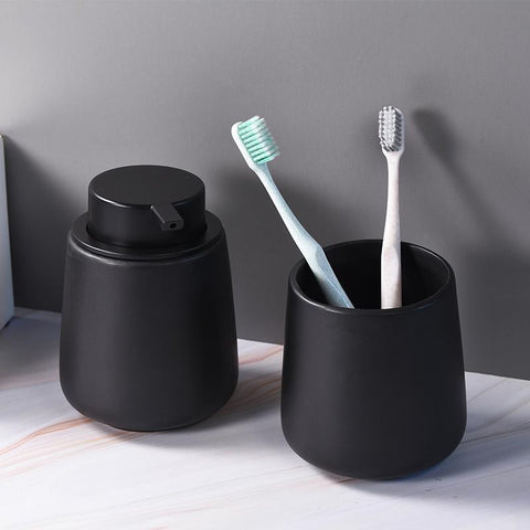 Kitchen Liquid Soap Dispensers Ceramic Bottle Hand Sanitizer Shampoo -CE00712-Veeddydropshipping
