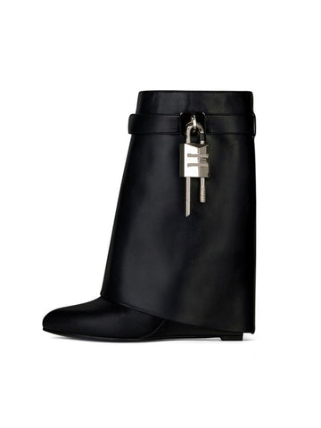 with Slope Heel Leather Surface Thick Sole High Heel-BS00922-Veeddydropshipping