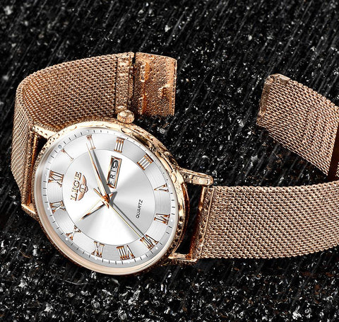 Watch Bracelet Quartz Clock Movement Simple Waterproof -JW00883-Veeddydropshipping