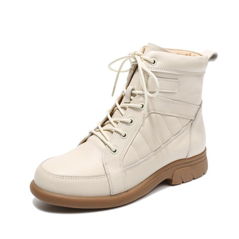 plus size booties women&#39;s spring and autumn shoes-BS01042-Veeddydropshipping