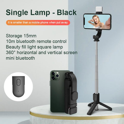 Wireless Selfie Stick  Mini Tripod Bluetooth Extendable Monopod Remote shutter-CE00400-Veeddydropshipping