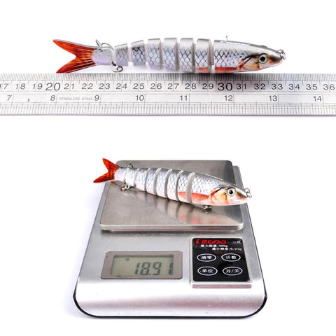 10/14cm Sinking Wobblers Fishing Lures Jointed Crankbait Swimbait 8 Segment Hard -OS00503-Veeddydropshipping