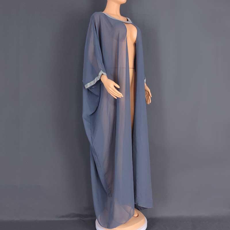 African Long Sleeve Long Dress Maxi Dress-Veeddydropshipping
