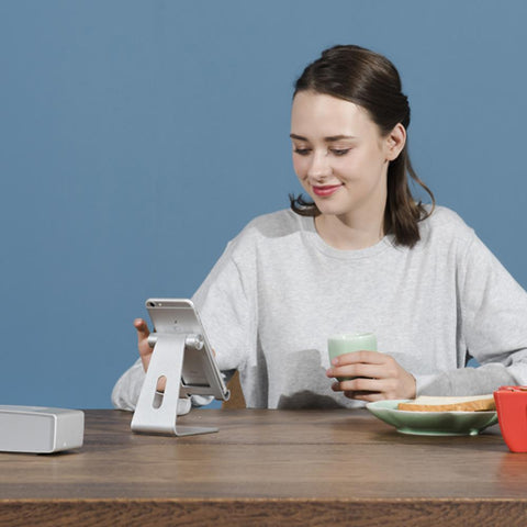 Adjustable Aluminum Tablet Stand   Desk Tablet  Holder-CO00438-Veeddydropshipping