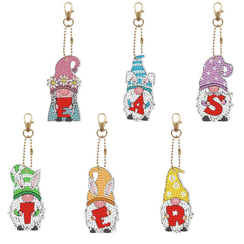 DIY Diamond Painting Keychain Eiffel Tower Keyring-HA00117-Veeddydropshipp