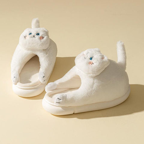 Home Fluffy Slides Female Indoor Floor Kawaii Shoes-BS01214-Veeddydropshipping