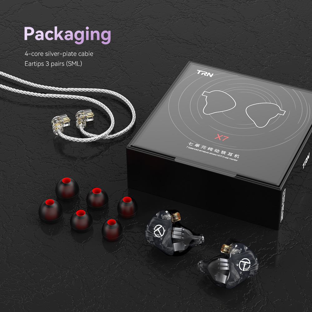 Driver Resin Earphone Balanced Monitor Earbuds-Veeddydropshipping
