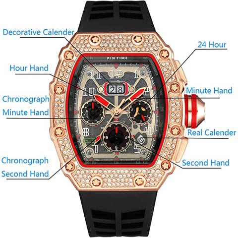 Sport Business Man Watches Quartz Clock-JW00876-Veeddydropshipping