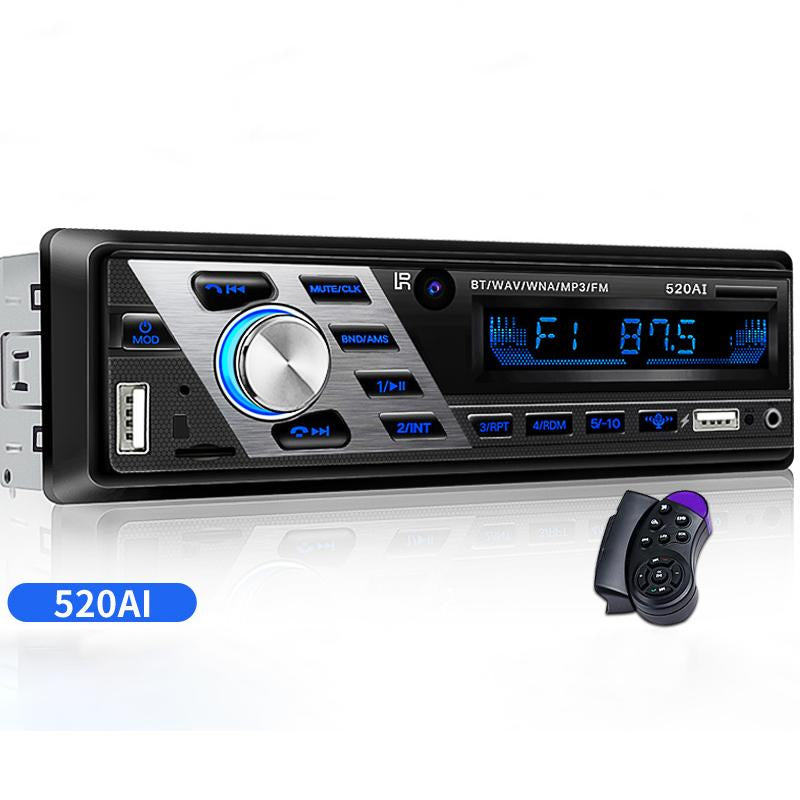AZGIANT 12V 24V ISO Bluetooth Car Stereo FM Radio MP3 Audio Player-AM00643-Veeddydropshipping