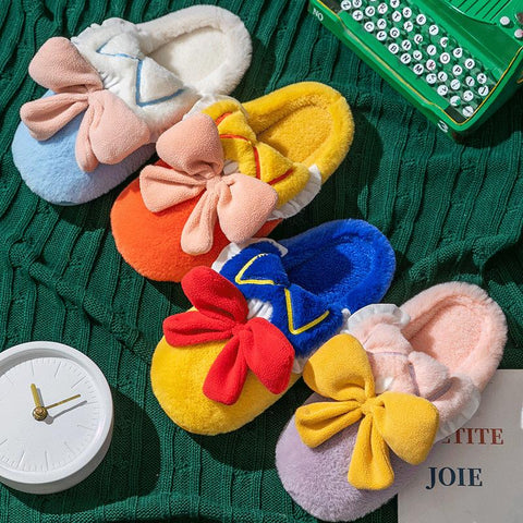 Soft Insole Home Shoes Cotton Slippers Indoor Outdoor-BS01285-Veeddydropshipping