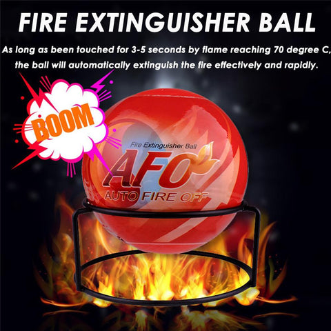 Fire Extinguisher Ball  With Mount Bracket-CO00625-Veeddydropshipping