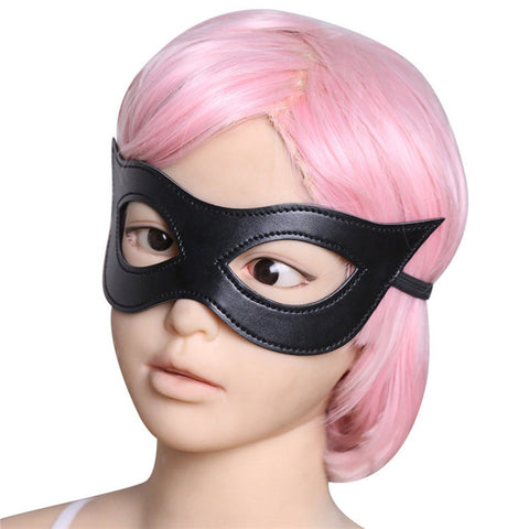 Cosplay Leather Cat Mask Bdsm Fetish-WF01613-Veeddydropshipping