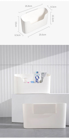 Wall Hanging Storage Box Bathroom Cosmetics Organizer-HA00876-Veeddydropshipping