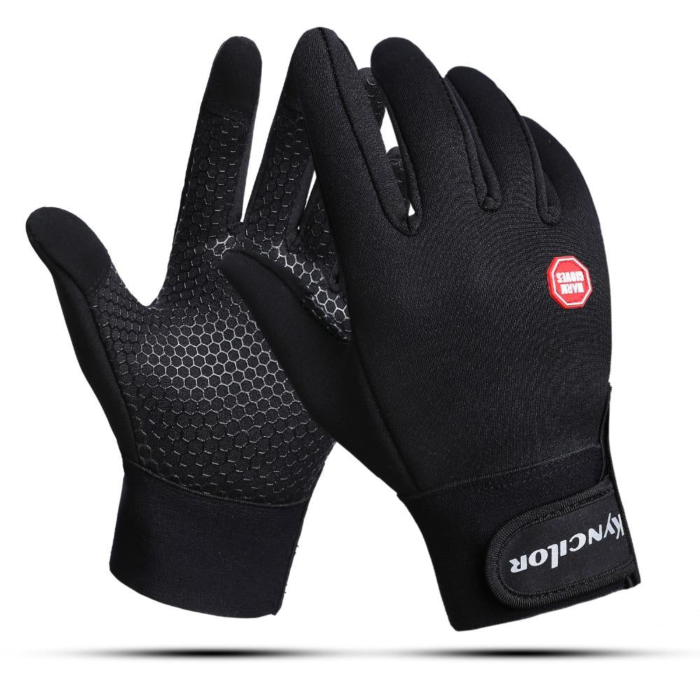 Winter Cycling Gloves With Wrist Support Touch Screen Bicycle Gloves Outdoor -OS00984-Veeddydropshipping