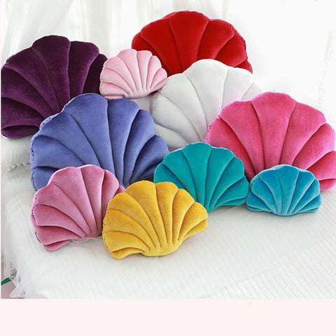 Sea Shell Plush Girls Stuffed Pillow-HA00579-Veeddydropshipping
