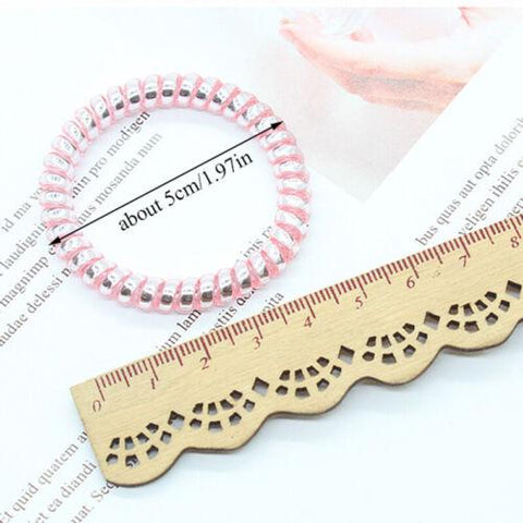 Girls Ponytail Hair Rings-WF01059-Veeddydropshipping