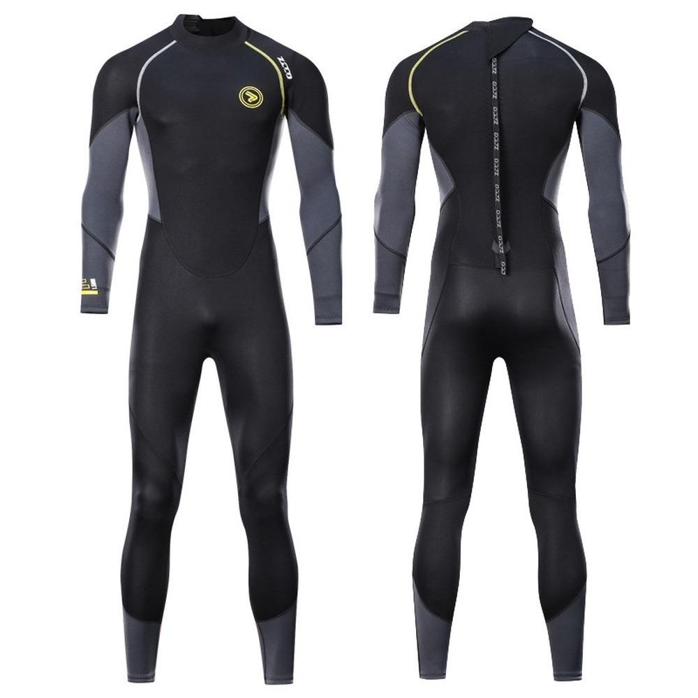 Long Wetsuit SBR Neoprene Material Warm Fleece Lining Outdoor Swimming -OS00008-Veeddydropshipping
