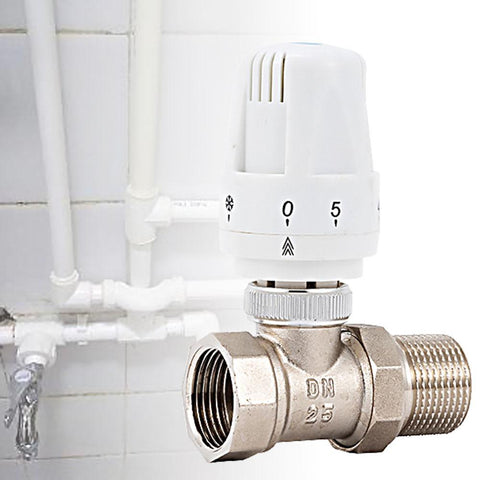 Plumbing Thermostatic Valve Pneumatic Temperature Heater Control Remote-TI01030-Veeddydropshipping