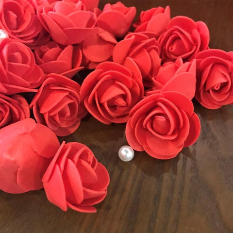 Foam Rose for Bear Artificial Flowers Diy Gifts-HA00645-Veeddydropshipping